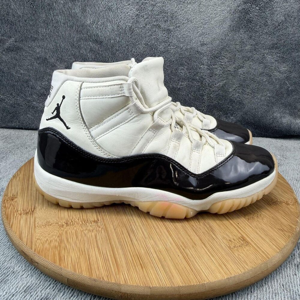Jordan Air Jordan 11 Shoes Womens Size 8 White Basketball Sneakers AR0715-101